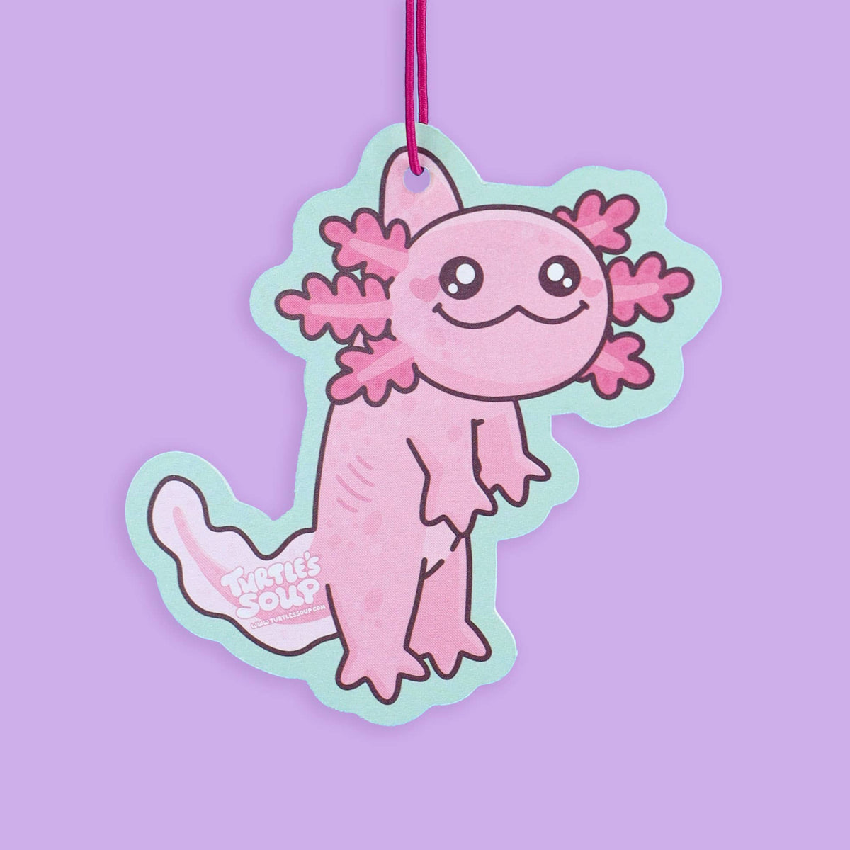 Dangling Axolotl, Car Decor, Cute, Diffuser, Air Freshener