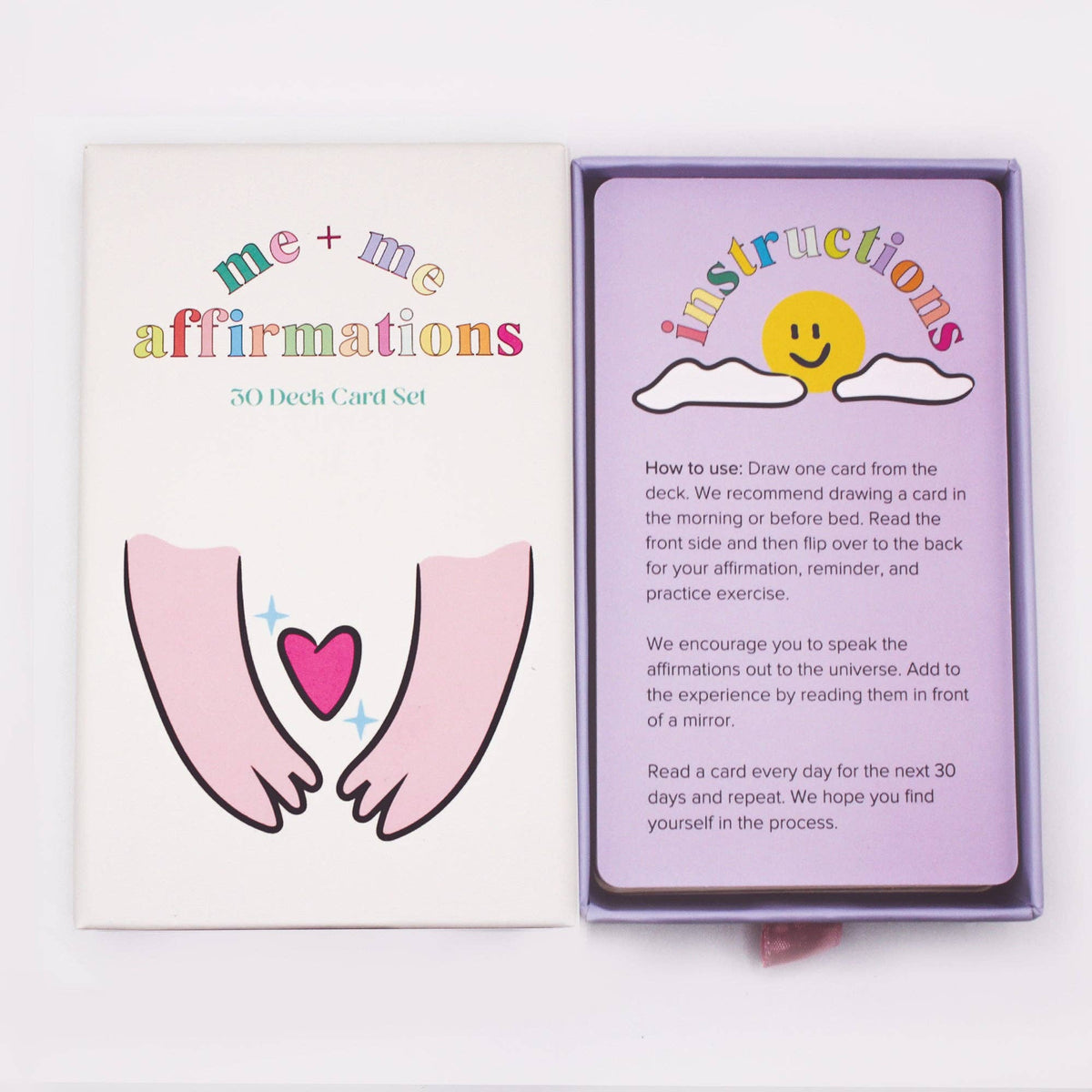 Me + Me Affirmation Cards