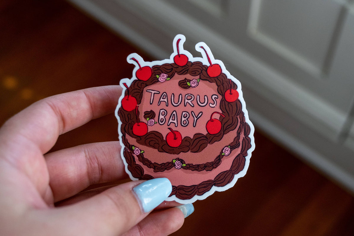 Zodiac Cake Stickers: Leo