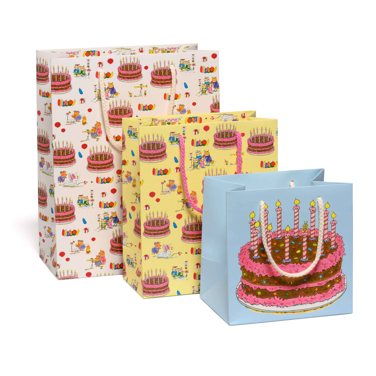Richard Scarry Dolly Pig Birthday gift bags: Large