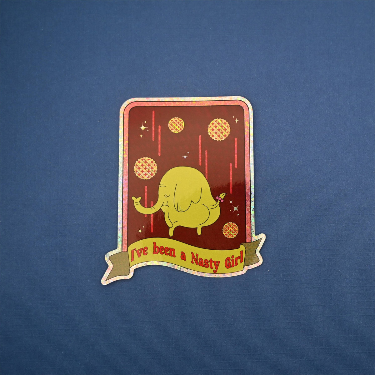 Adventure Time Tree Trunks Nasty Girl Sticker