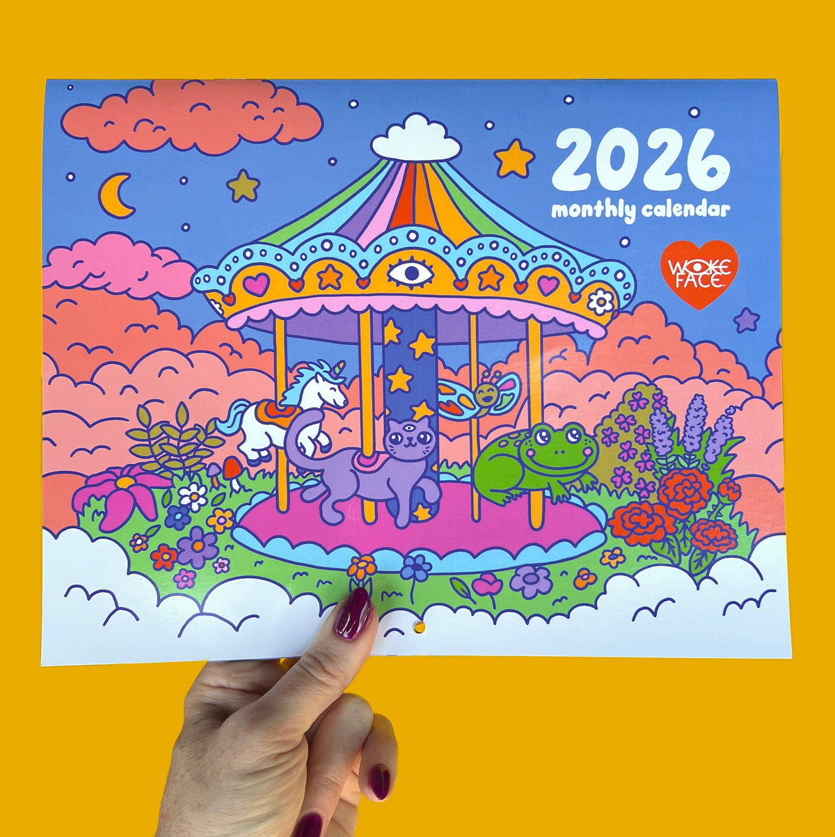 Wokeface 2026 Calendar