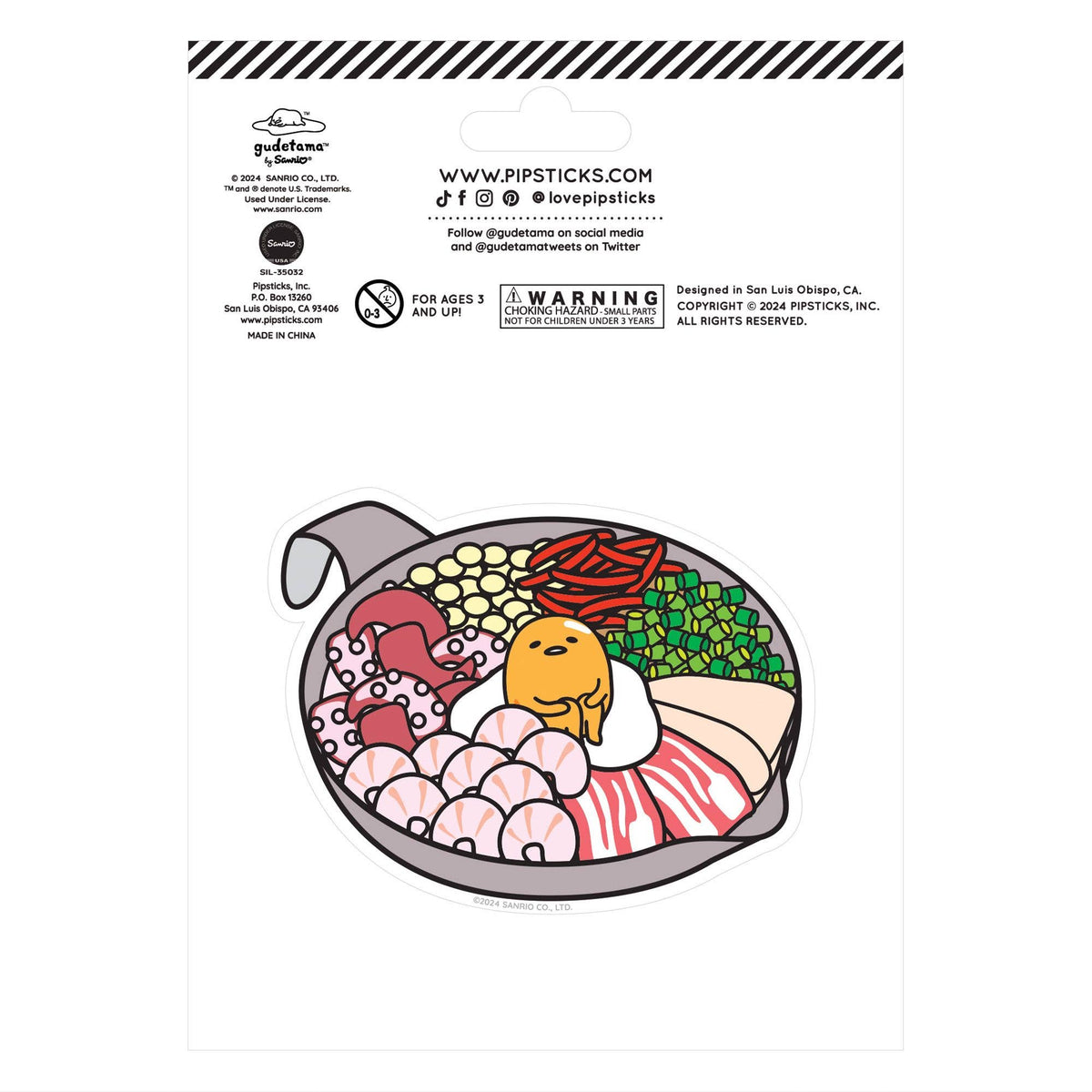 Gudetama Ramen Adventure Scratch 'n Sniff (2ct): 0001