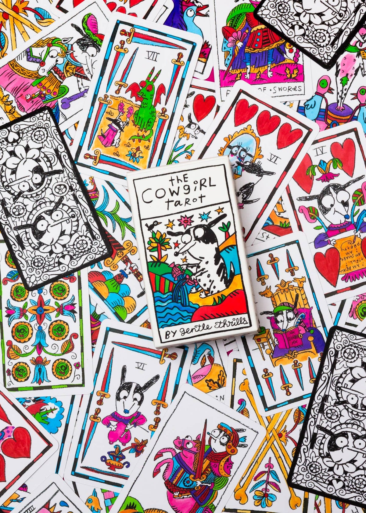 The cowgirl tarot deck