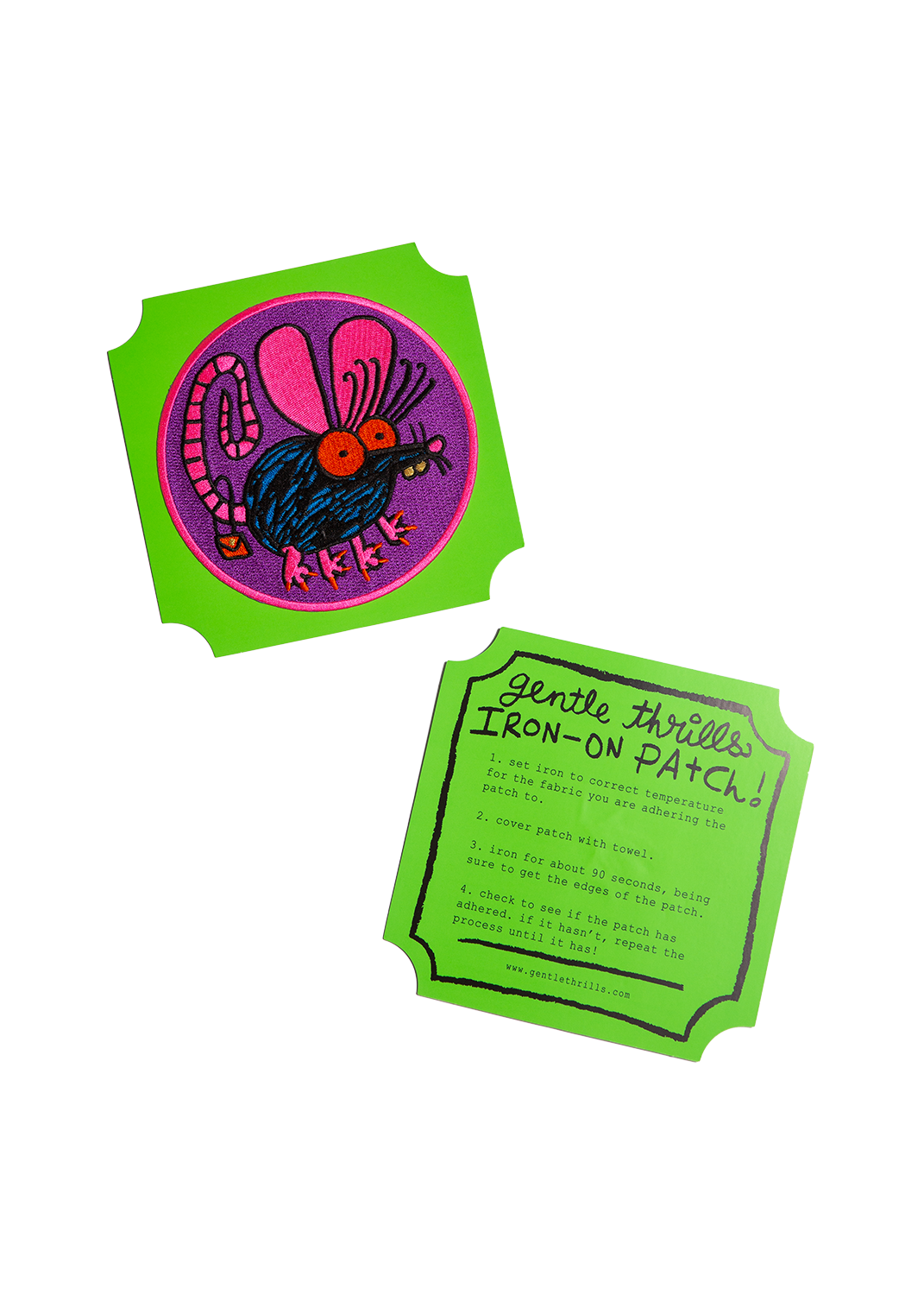 Fancy rat patch