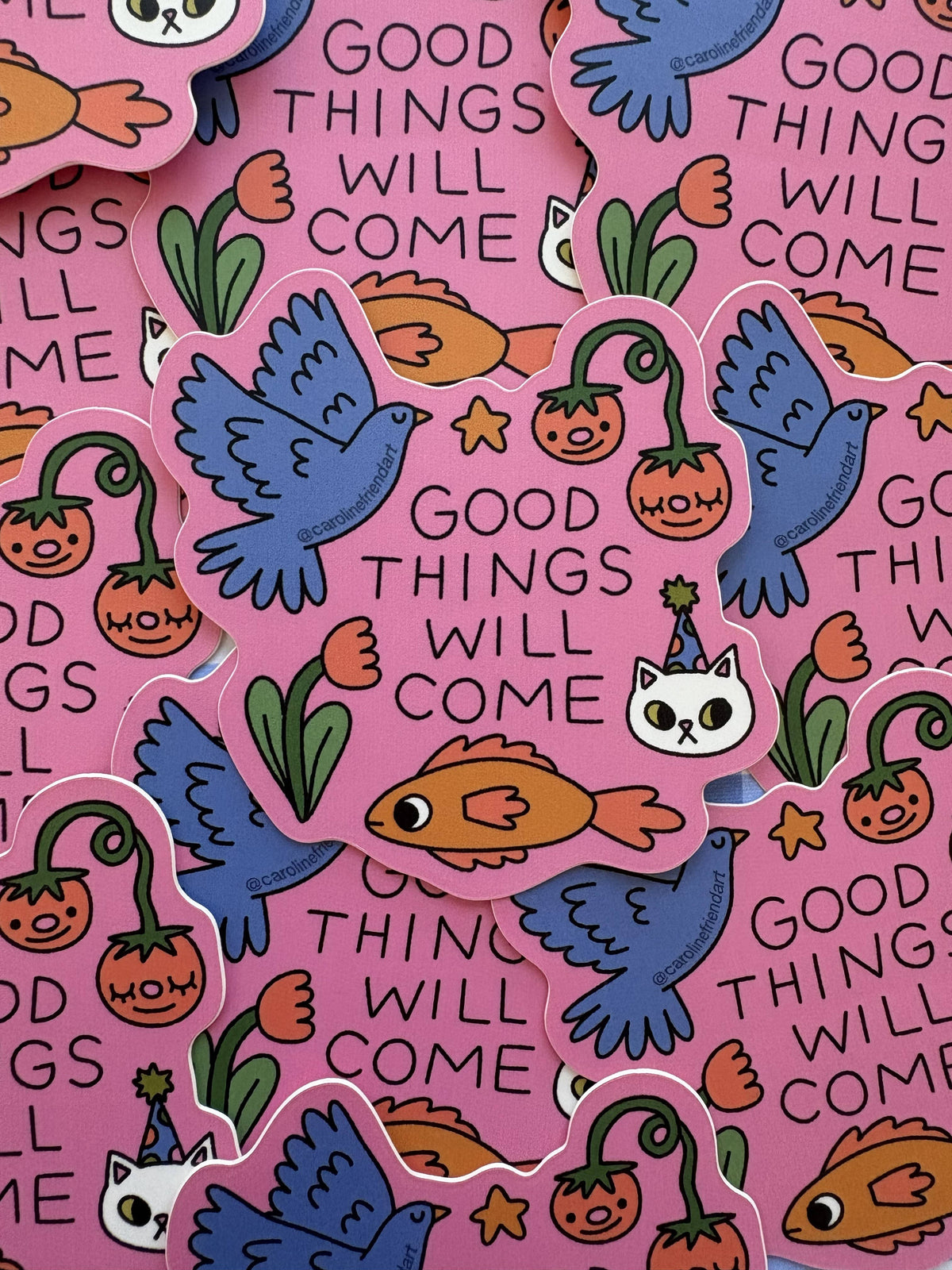 Good Things Will Come Sticker | Vinyl Waterproof Cute Art