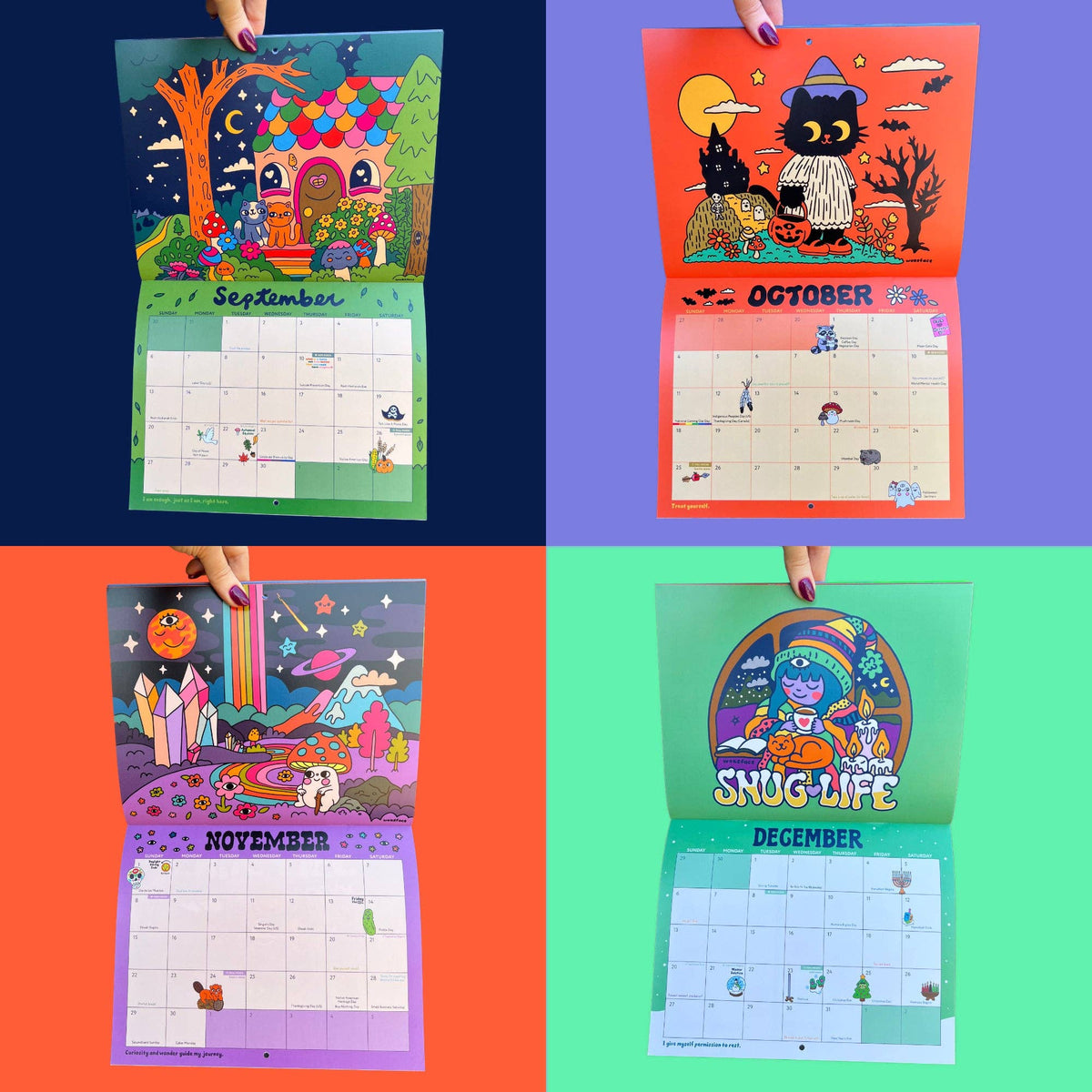 Wokeface 2026 Calendar