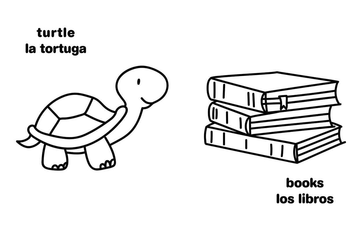 My First Big Book of Bilingual Coloring: Spanish by Little Bee Books: Paperback; 192 pages / English