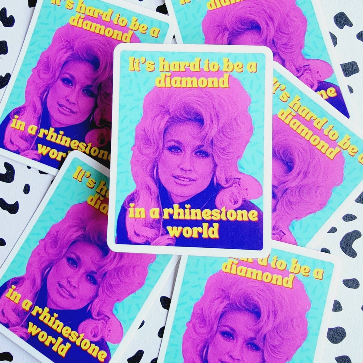 DIAMOND DOLLY STICKER