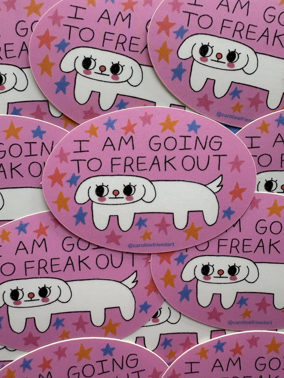 I Am Going to Freak Out Sticker | Vinyl Waterproof Funny
