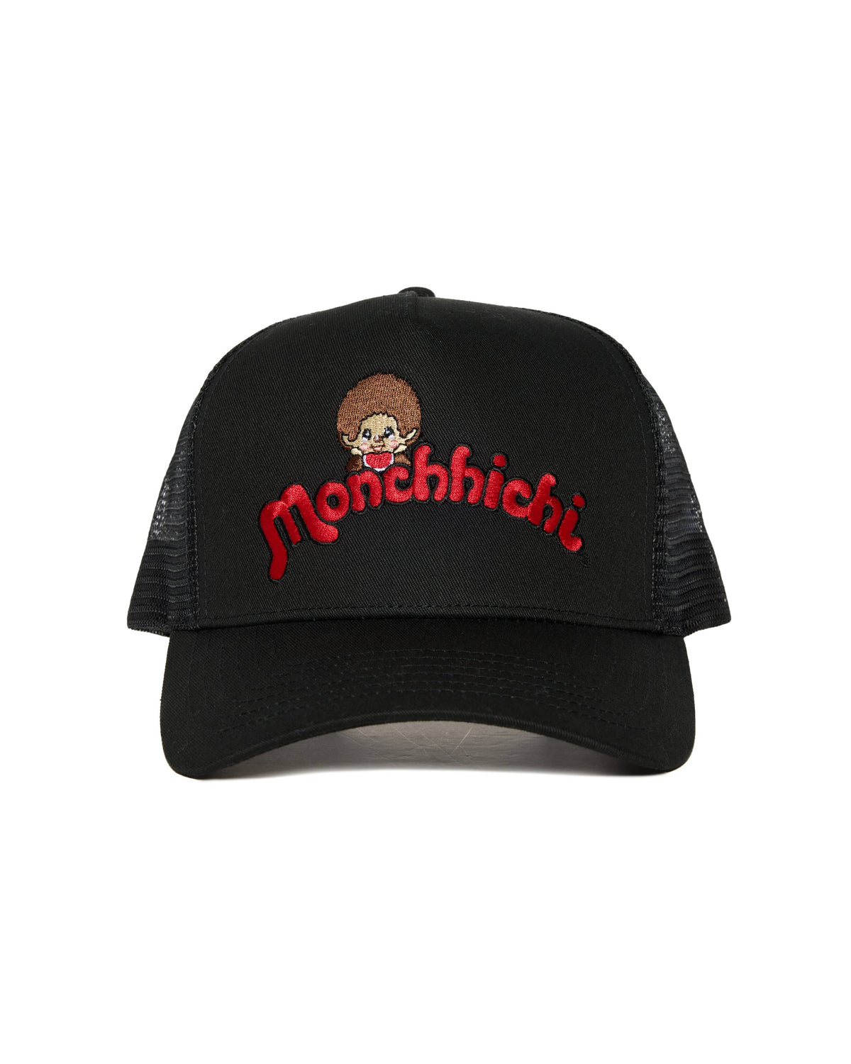 Monchhichi™ Logo Trucker Hat, Charcoal