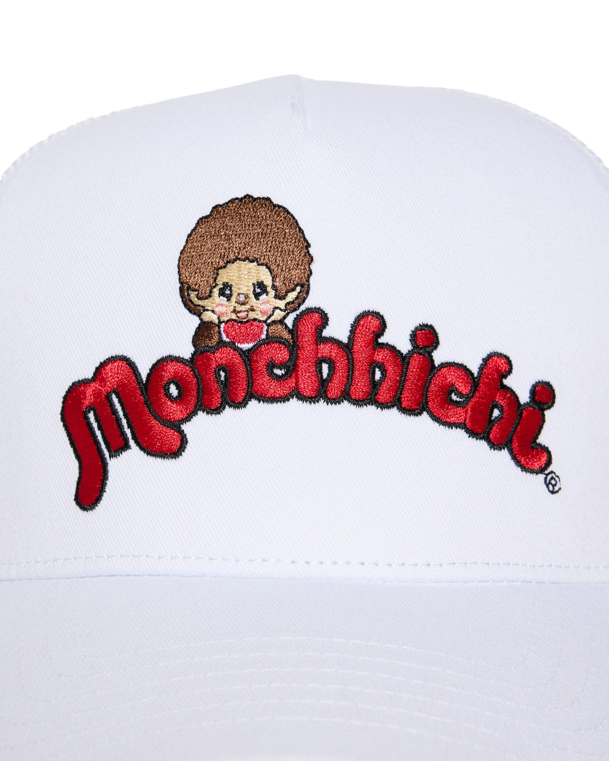 Monchhichi™ Logo Trucker Hat, White