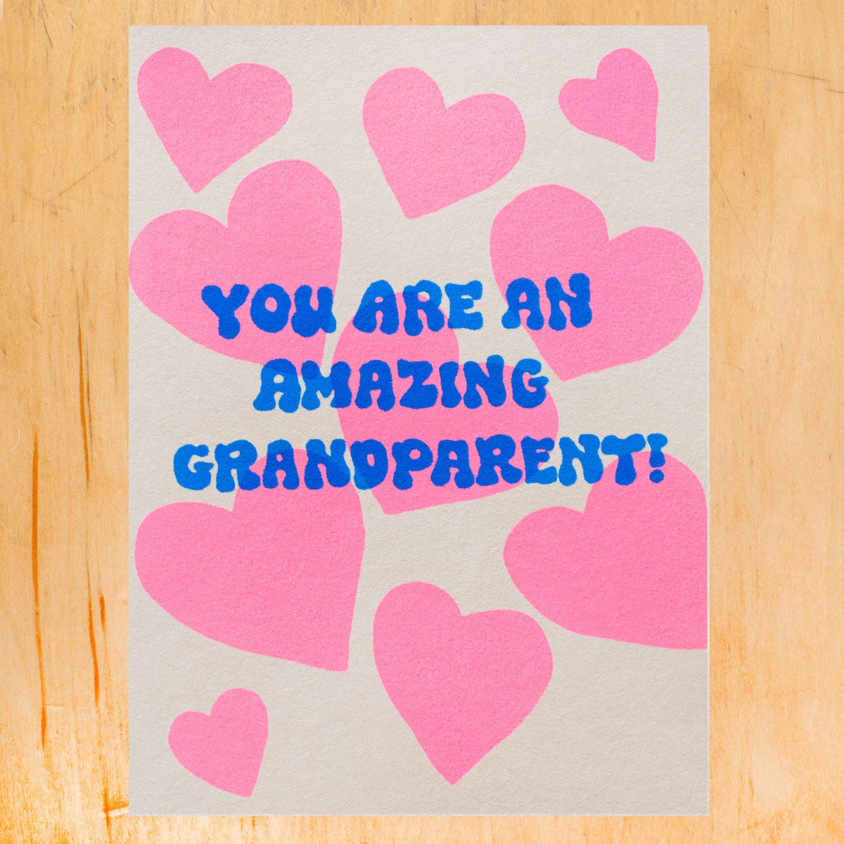 AMAZING GRANDPARENT GREETING CARD