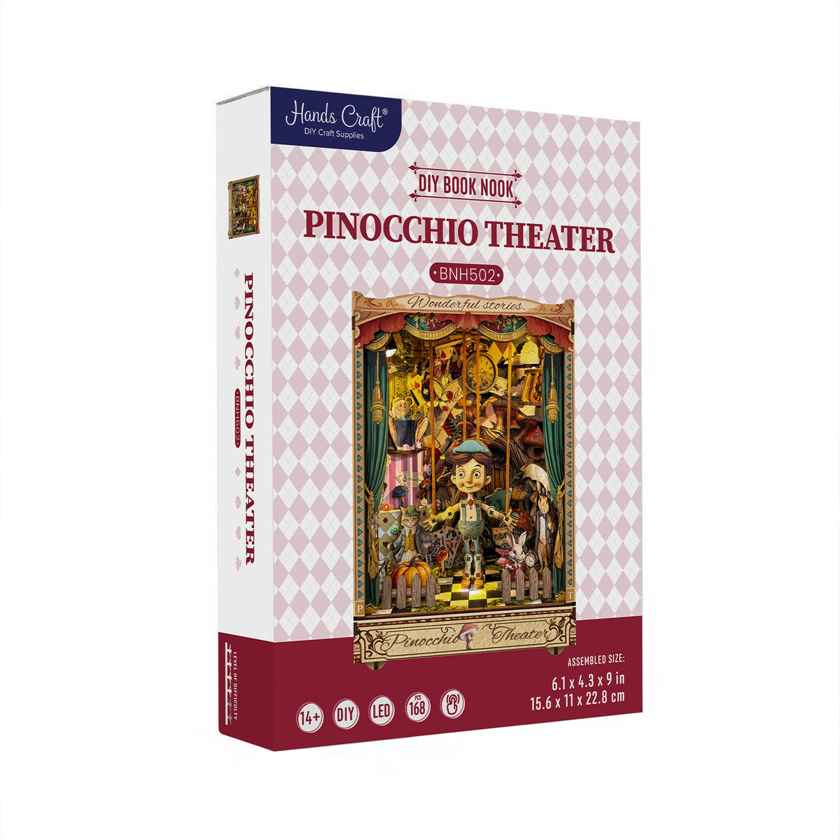 DIY Book Nook Kit: Pinocchio Theater