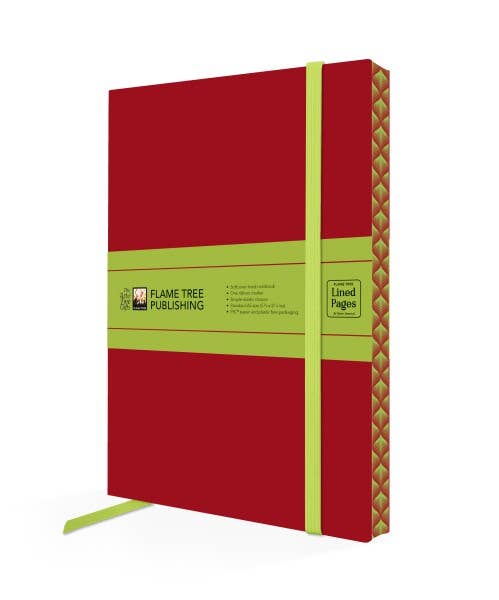 Artisan Ruby Red Paperback Journal