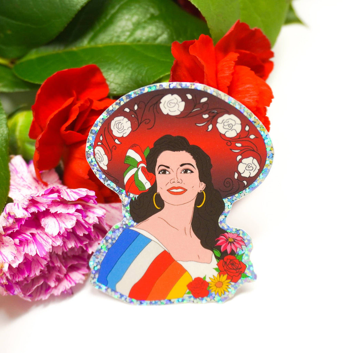 La Mexicana 3&quot; Holographic Sticker