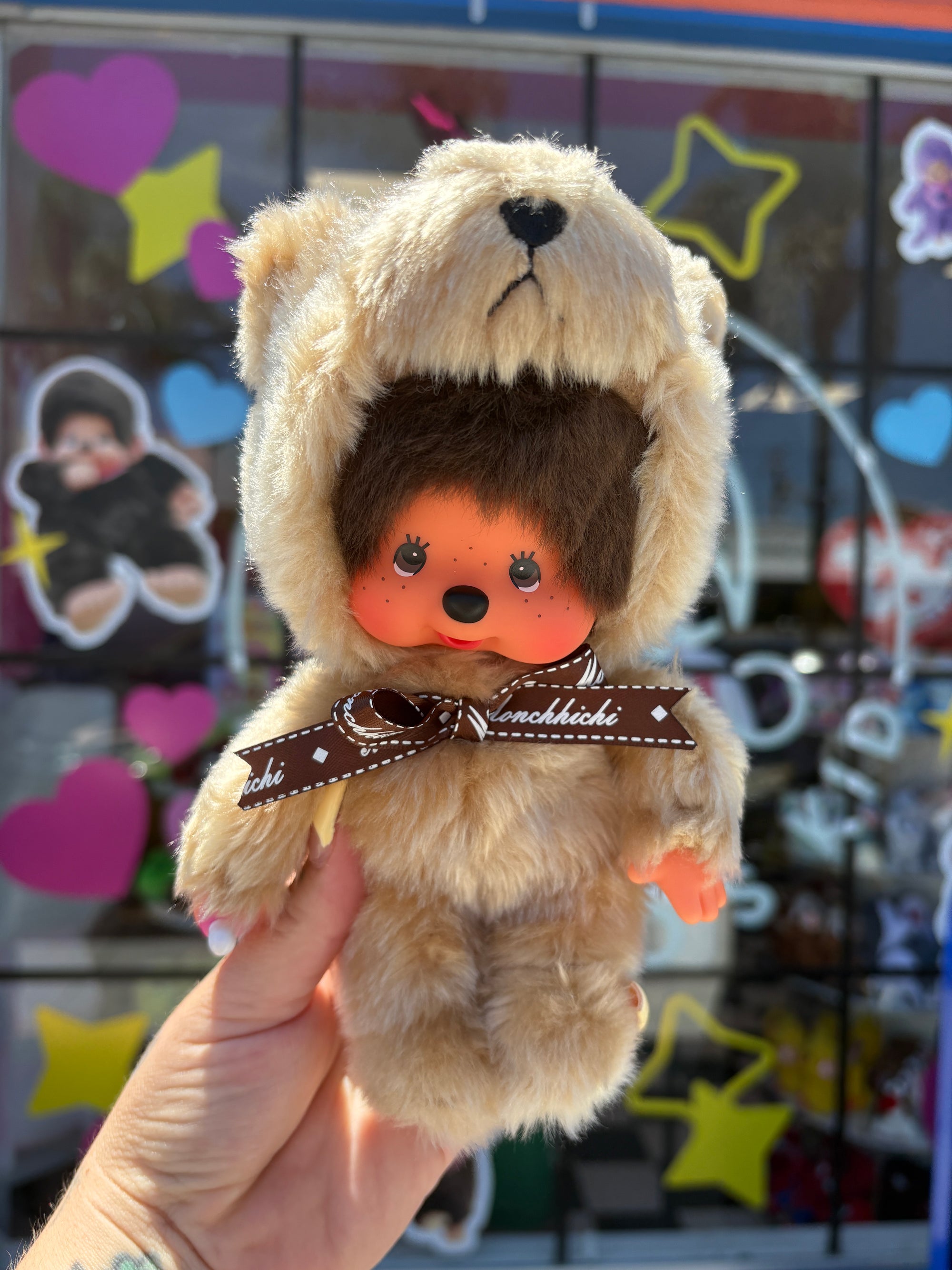 もんちゃんフォッシルコーラル　天珠　1-298 Monchhichi Collectibles, Plush & Keychains | El Cholo's Kid - El