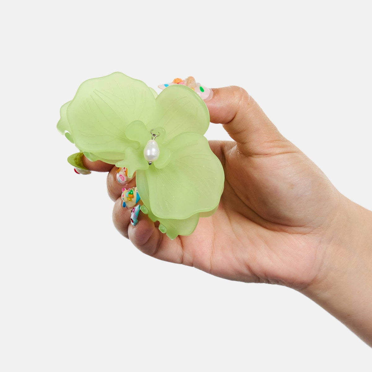 Orchid Claw in Frosted Lime