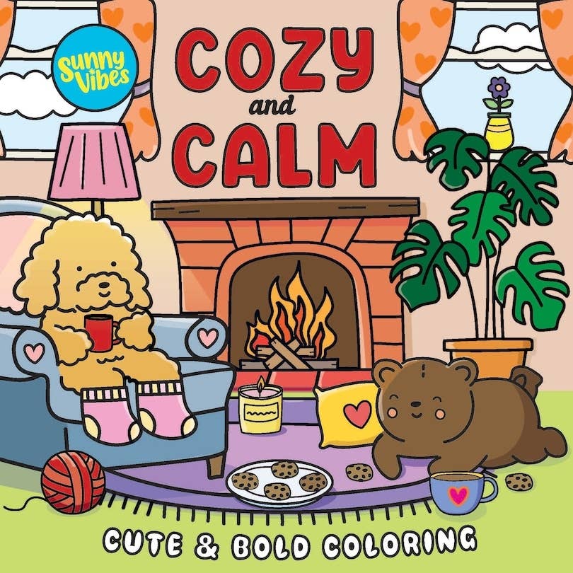 Cozy & Calm (Sunny Vibes Colouring)