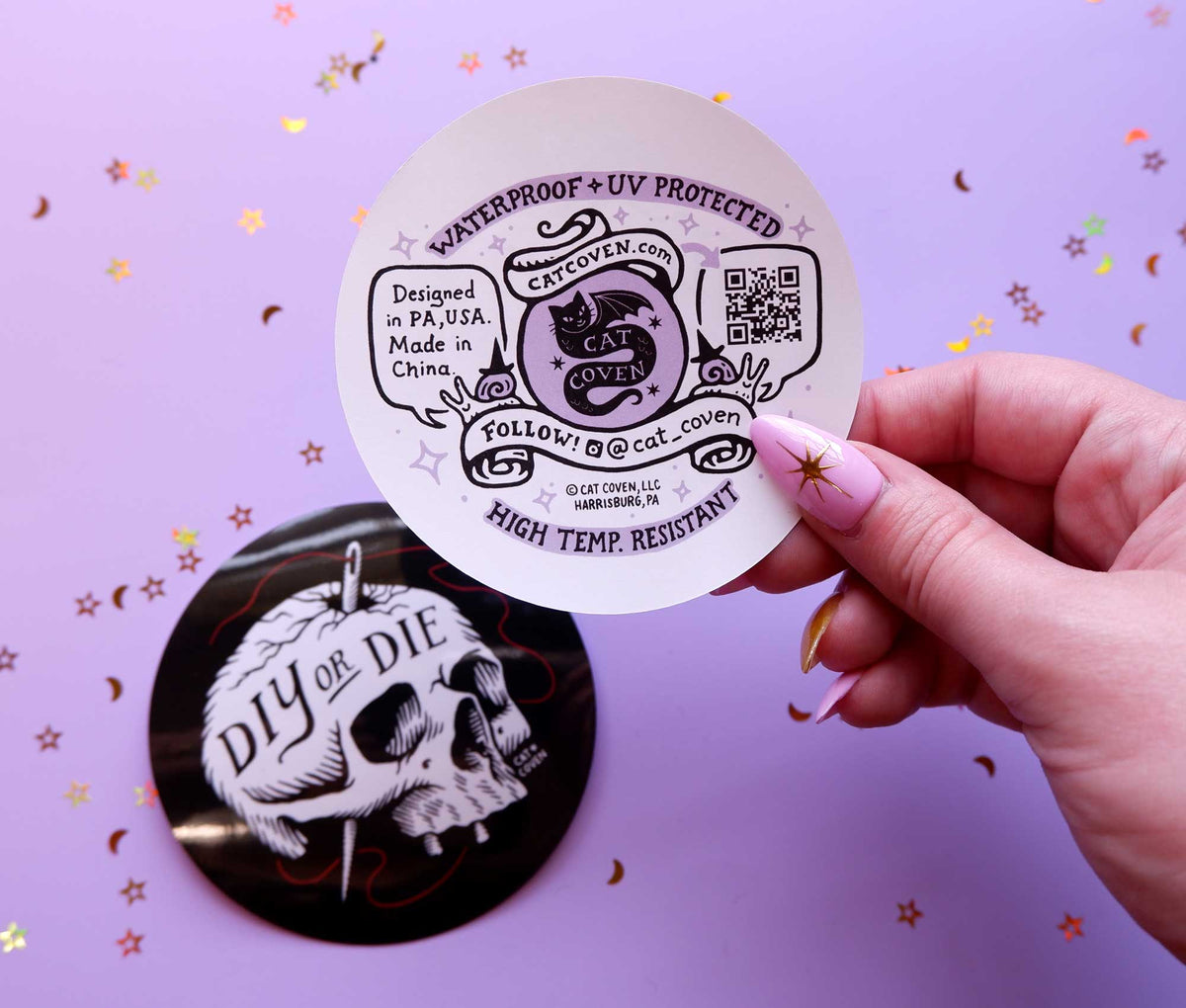 DIY or Die - Sticker