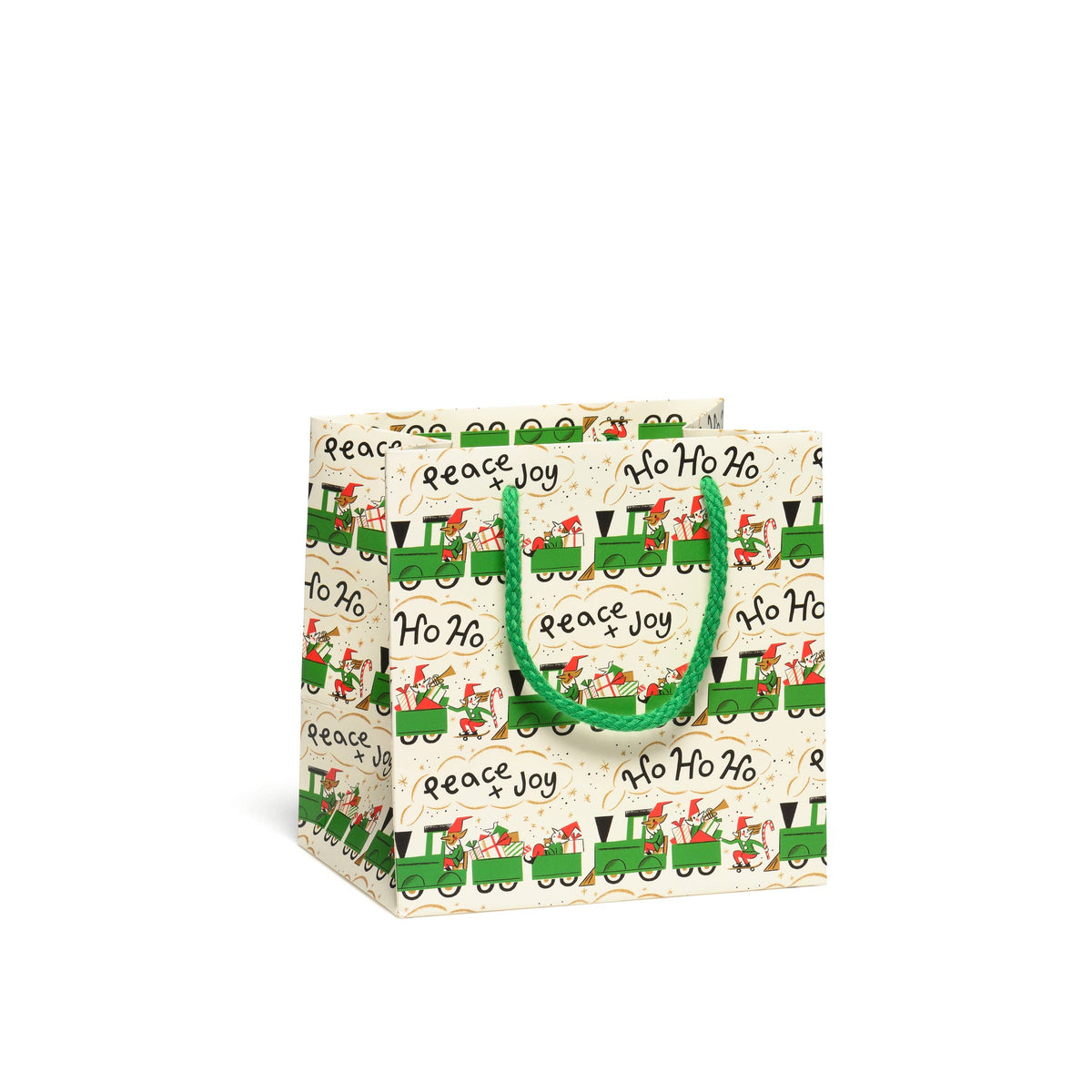 Elf Train small gift bag: Small