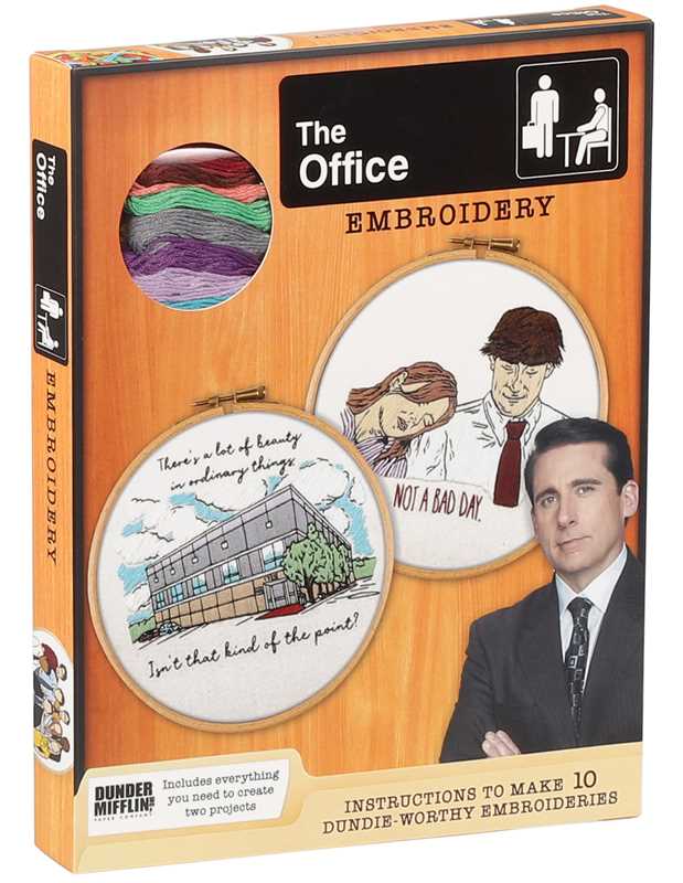 Office Embroidery by Rosie Haynes: Kit - Paperback; 80 pages / English