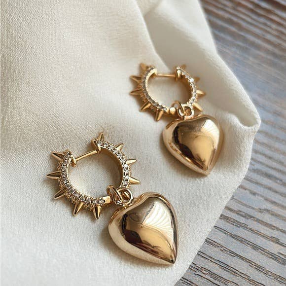 Dulce Amor Earrings: White