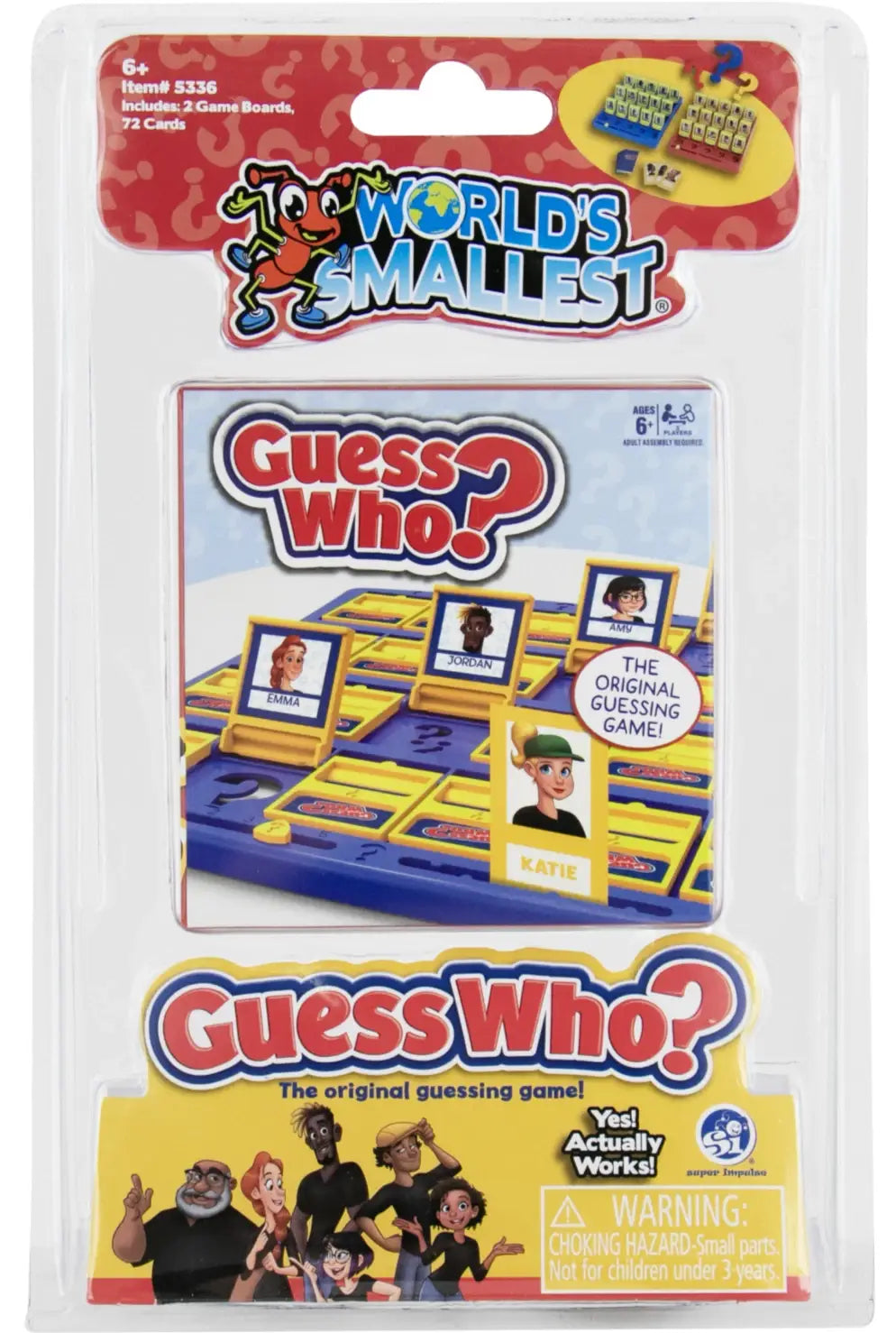 World's Smallest Guess Who? - Irresistibly Tiny Game