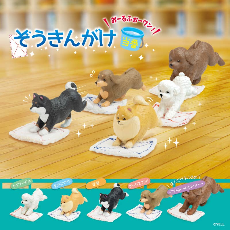 【JAPANESE BLIND BOX】FLOOR SCRUBBING DUTY – ALL FOR ONE!