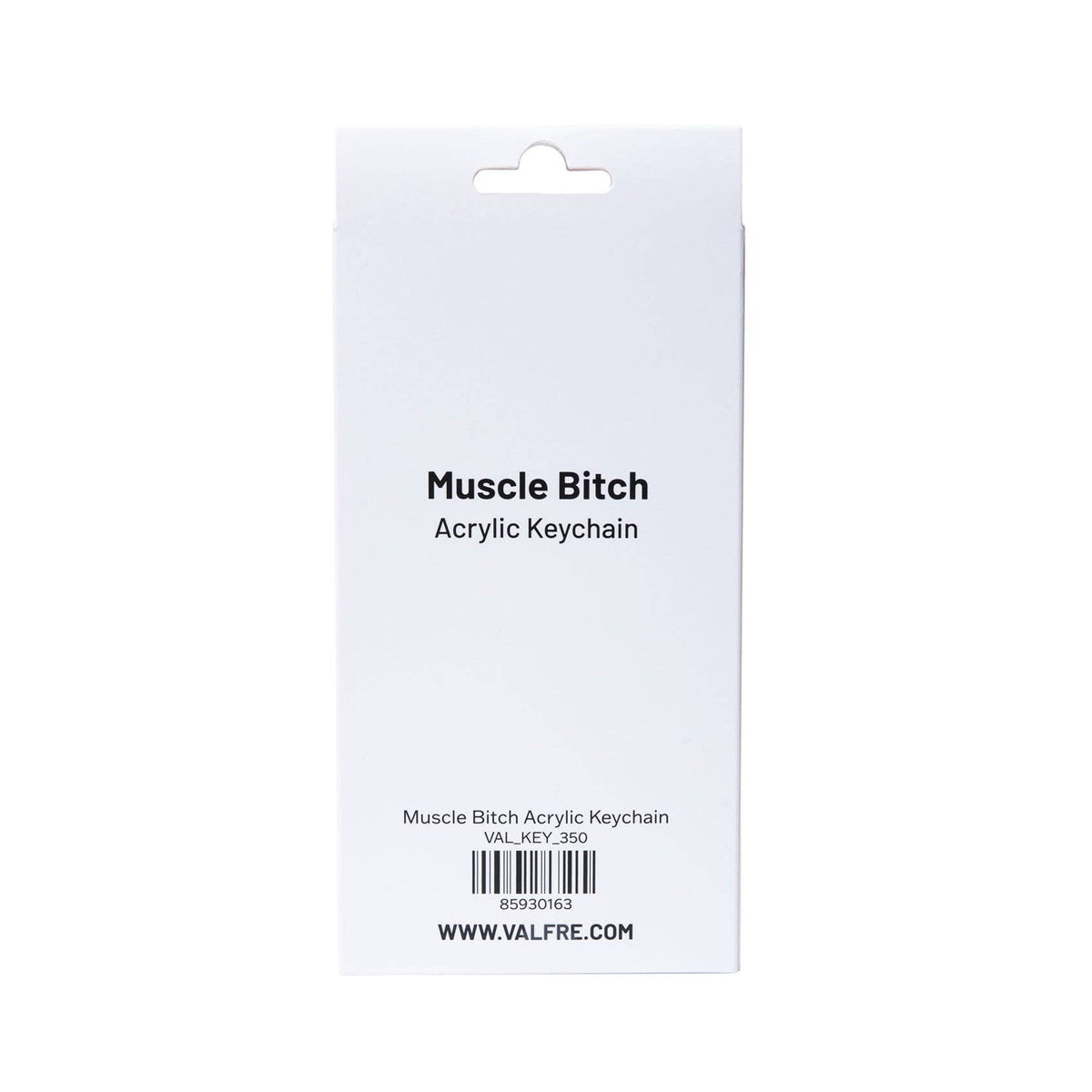 Muscle Bitch Acrylic Keychain