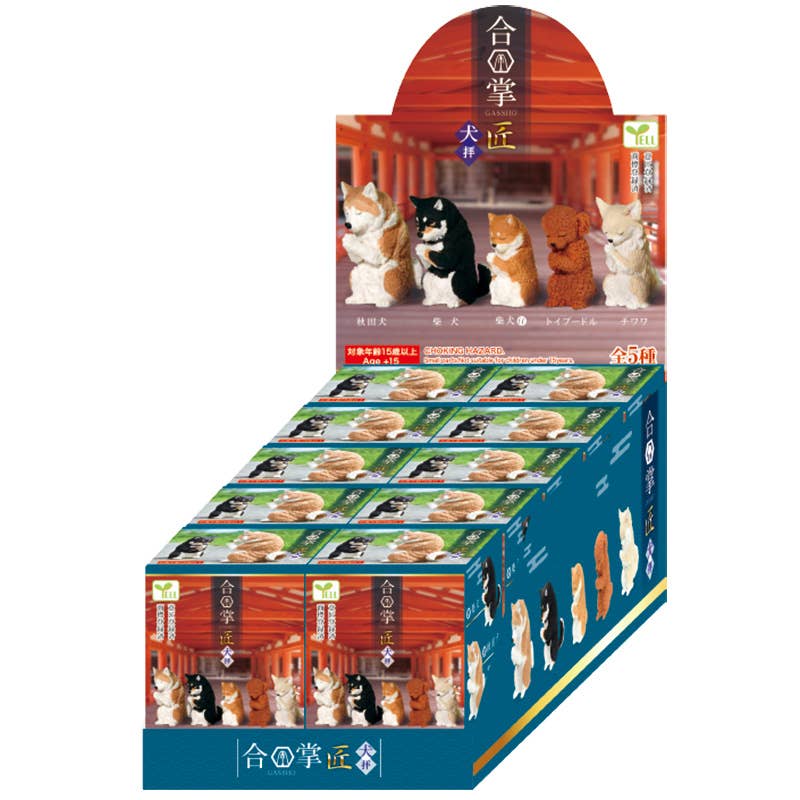 【JAPANESE BLIND BOX】PRAYER DOG / 5 DOGS MIXED SURPRISE BOX