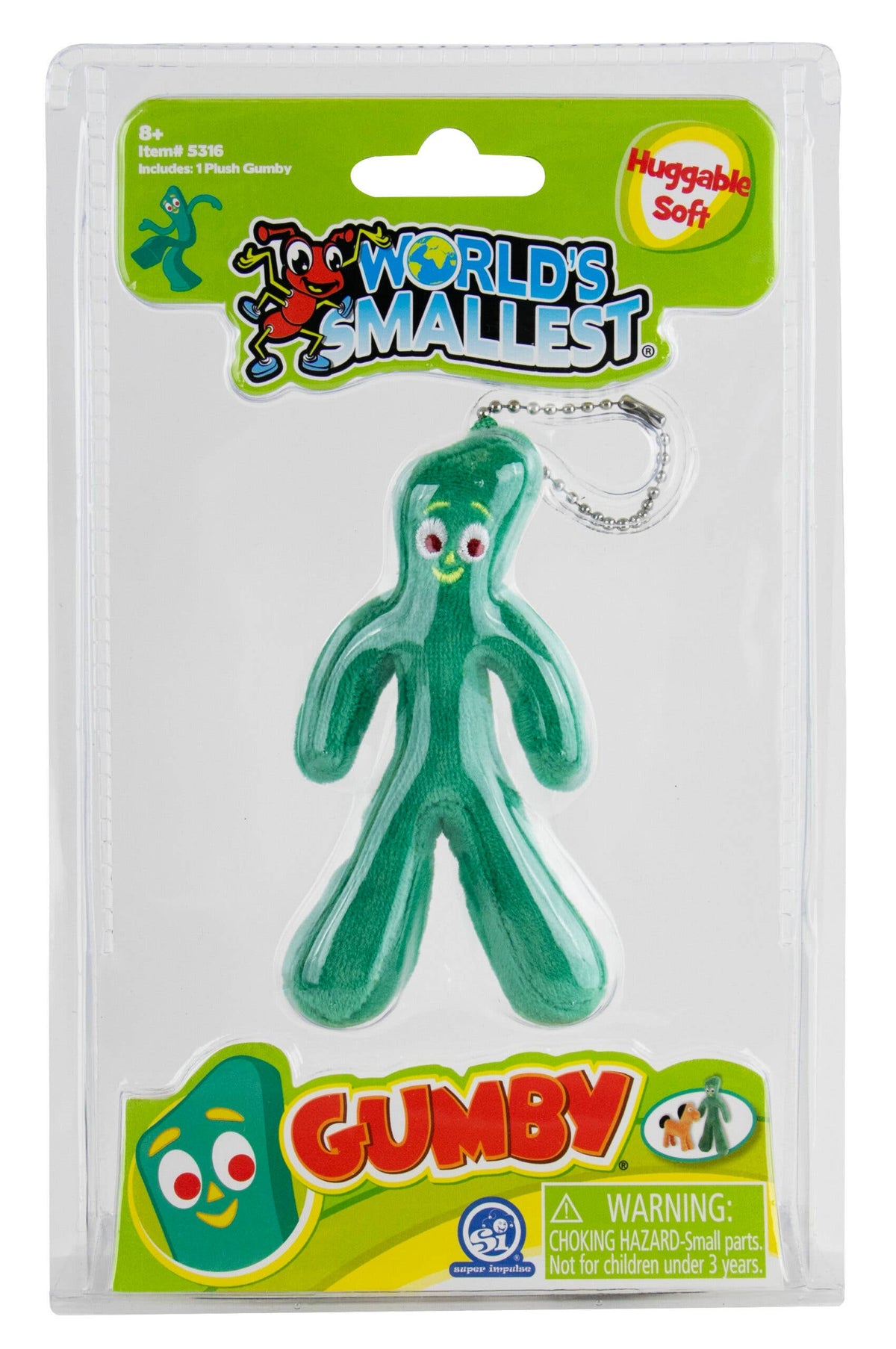 World's Smallest Gumby Plush
