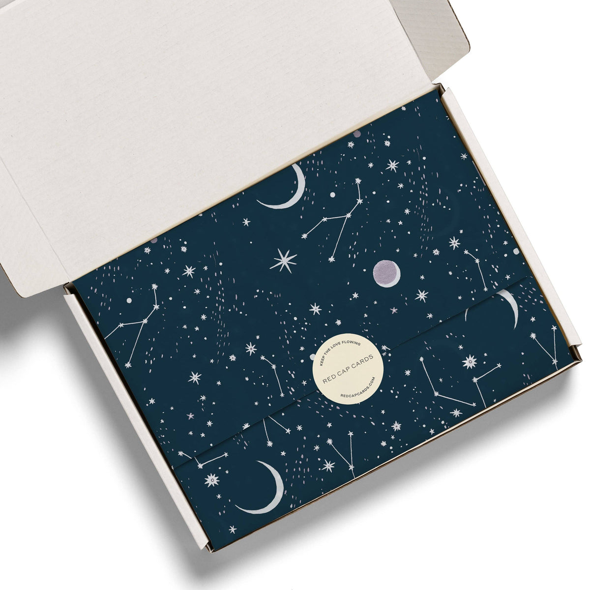 Moon and Stars tissue paper: 5 Sheets