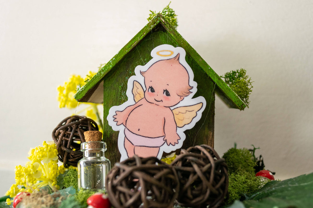 Cupid Baby Sticker: Angel