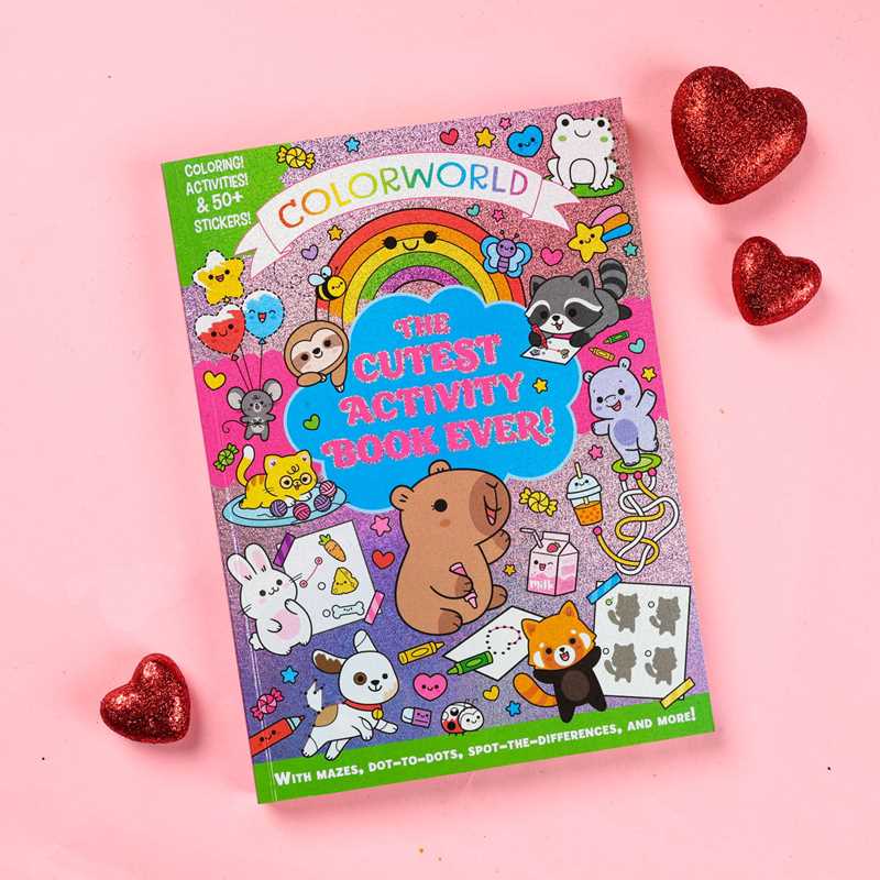 ColorWorld: The Cutest Activity Book Ever! by Editors of Silver Dolphin Books: Paperback; 224 pages / English