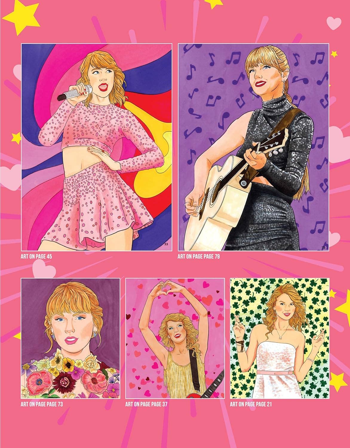 Super FAN-tastic Taylor Swift Coloring Book