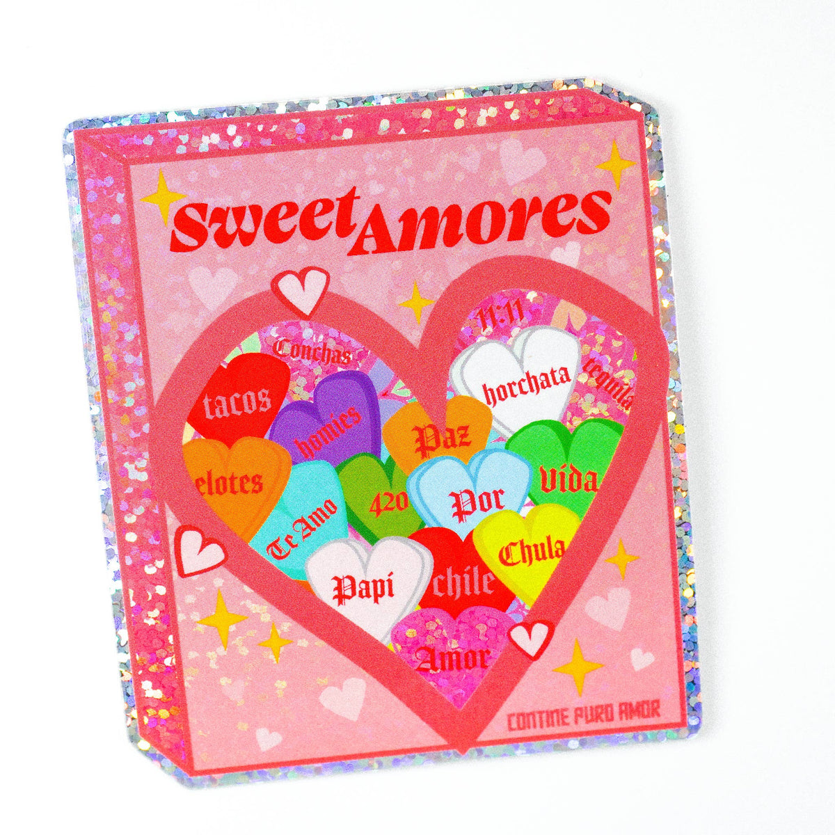 Sweet Amores 3&quot; Sticker