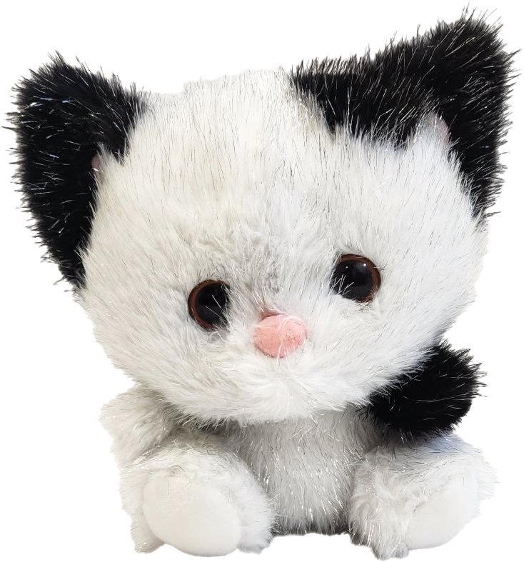 BHTB Shimmers Kitten Plush 8"-10"H