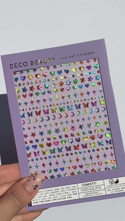 Nail Art Stickers - CONFETTI