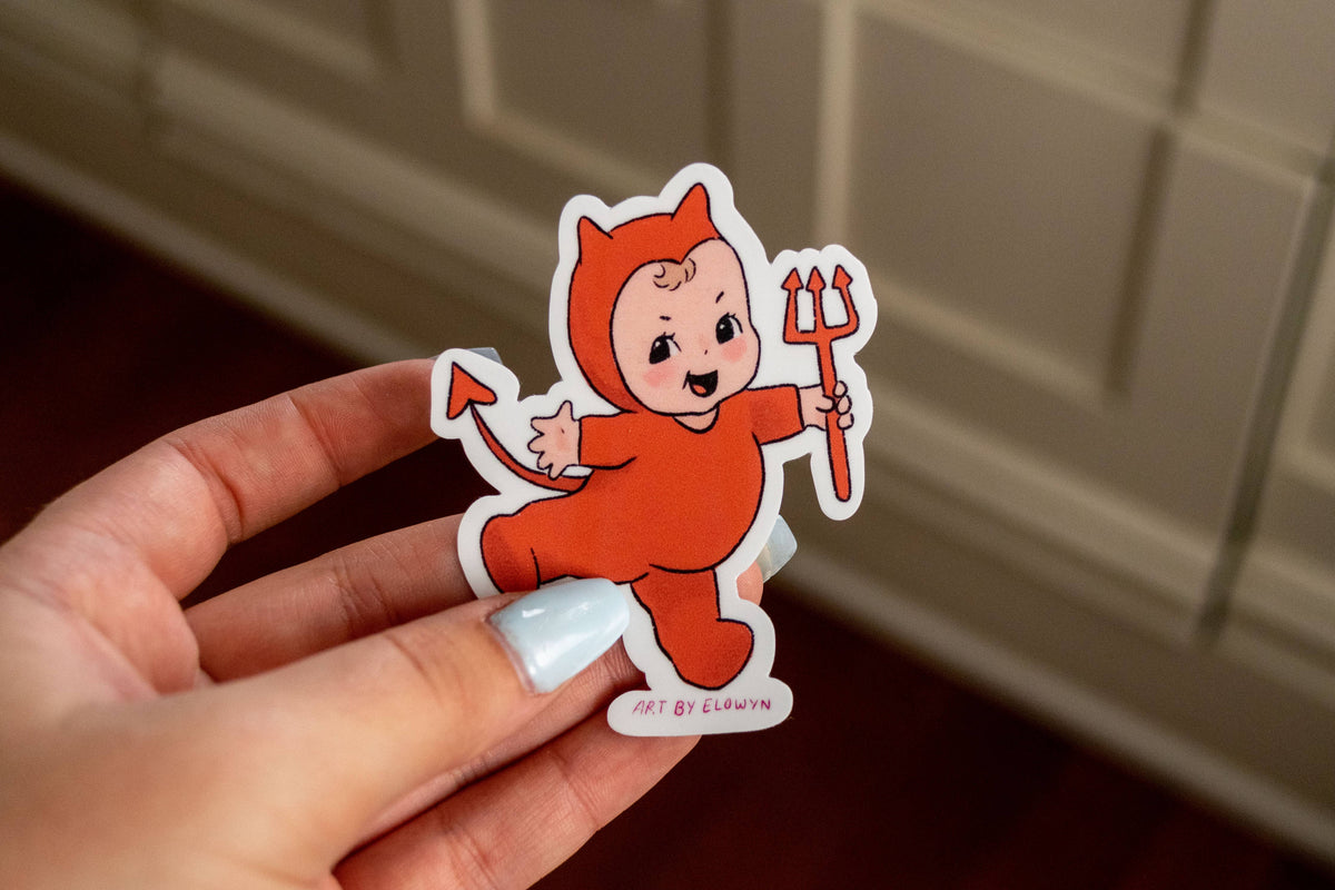 Cupid Baby Sticker: Angel