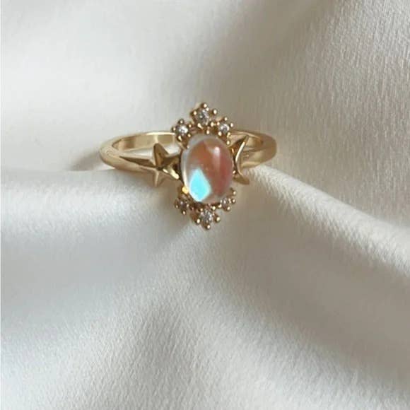 Little Opal Stars Ring