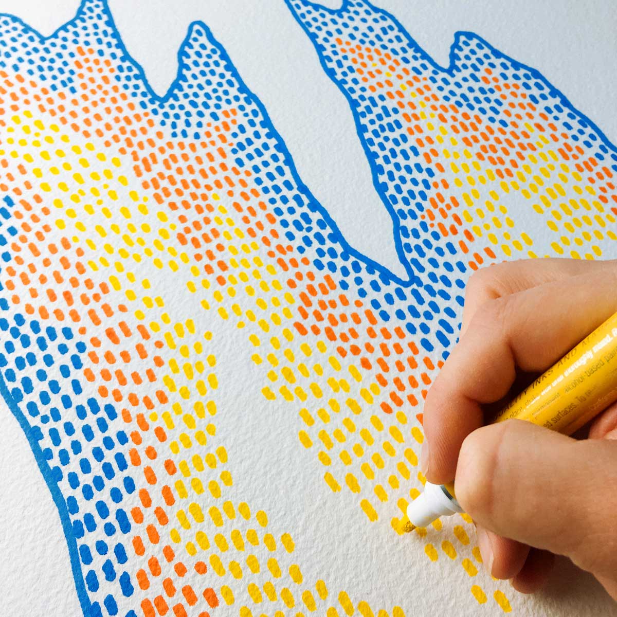 KR42 Paint Marker Assortment and Display: Assortment with display