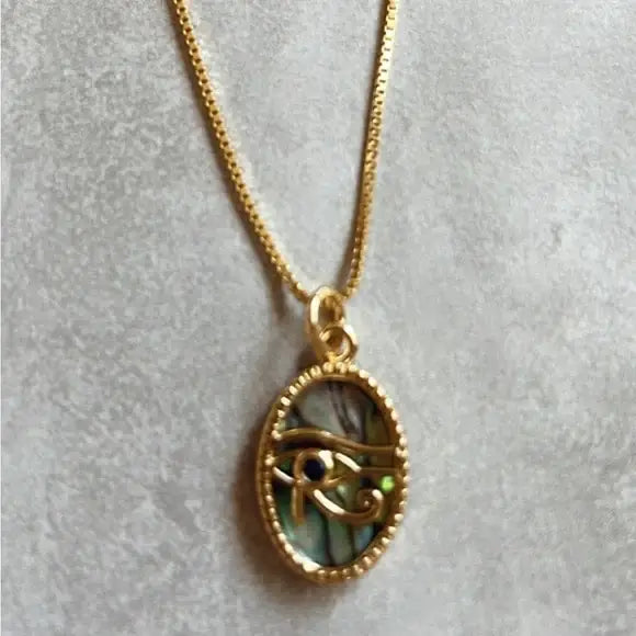 Juno Necklace: Abalone