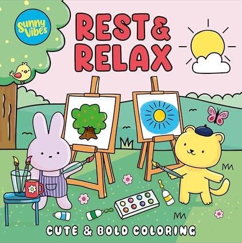 Rest & Relax (Sunny Vibes Colouring)