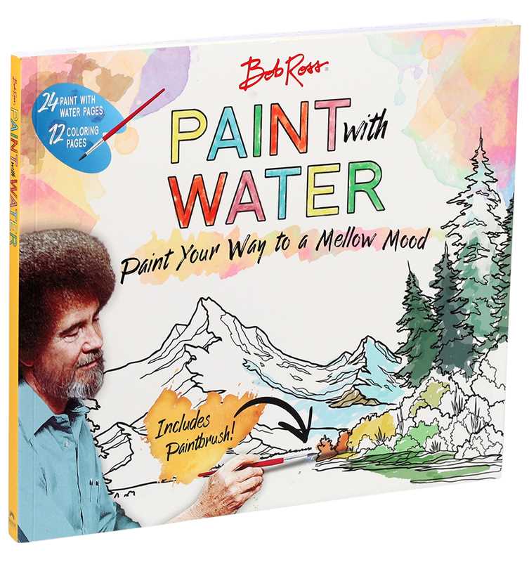 Bob Ross Paint with Water by Editors of Thunder Bay Press: Paperback; 80 pages / English