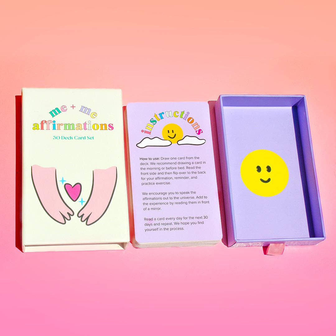 Me + Me Affirmation Cards