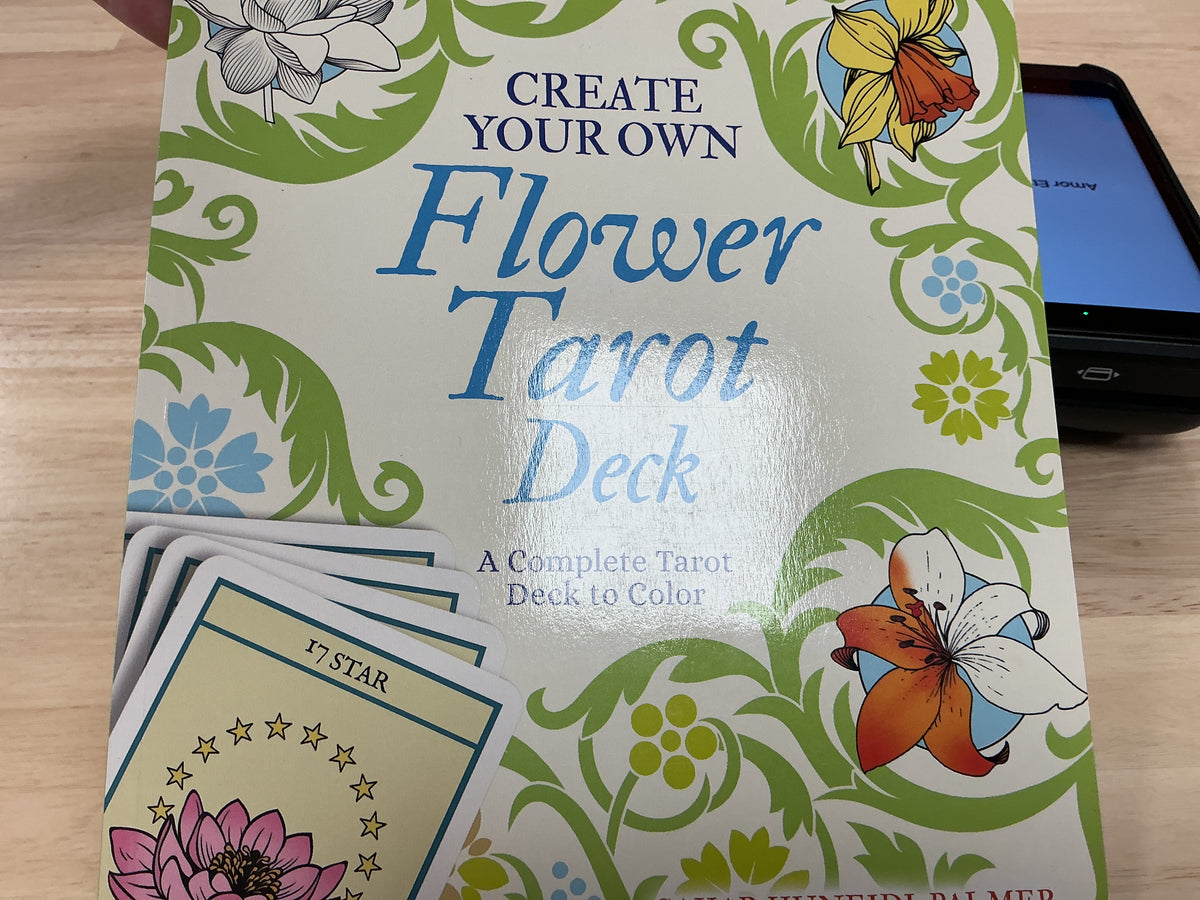 Create Your Own Flower Tarot Deck Pack