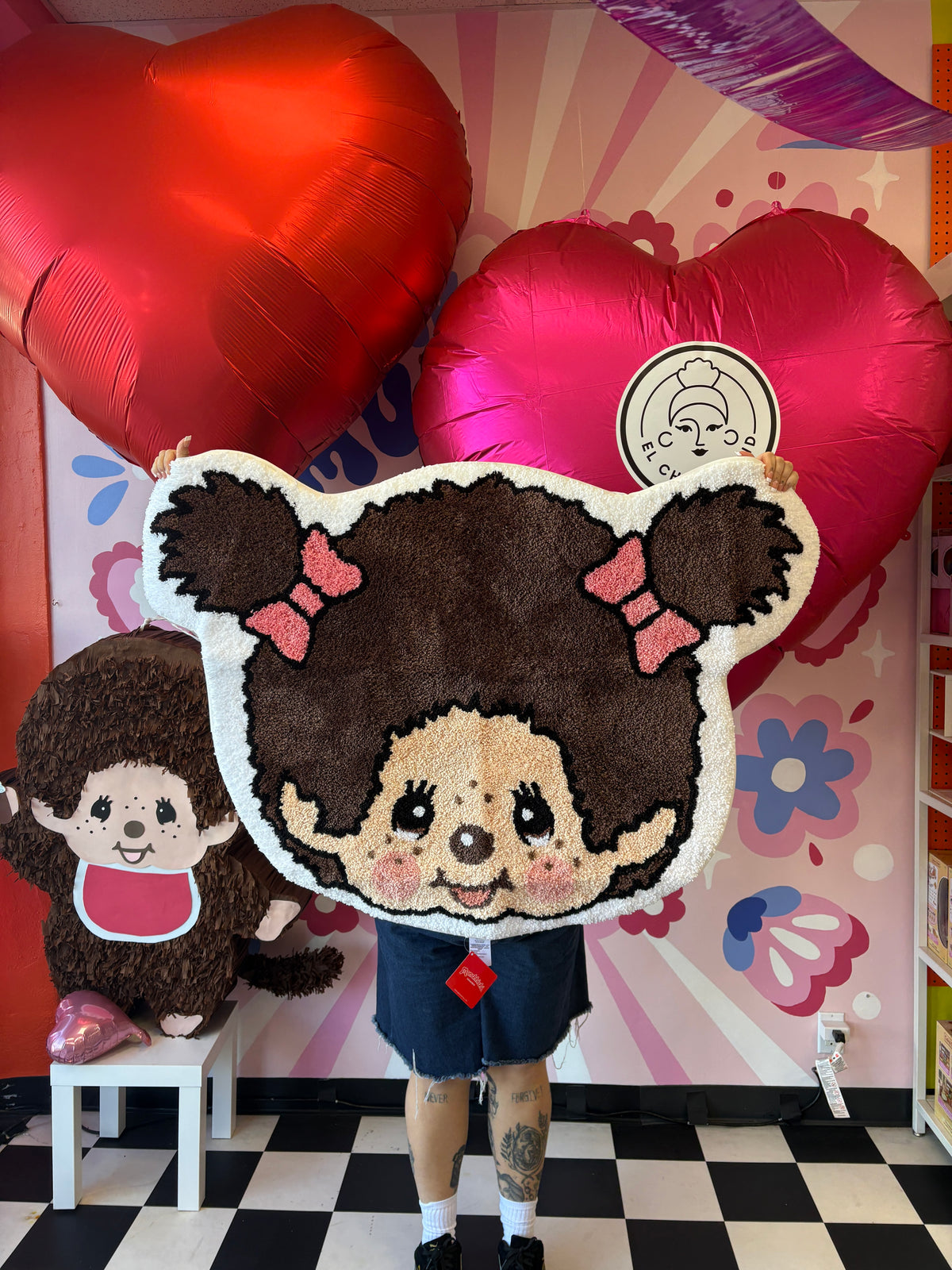 Monchhichi Rug - Girl