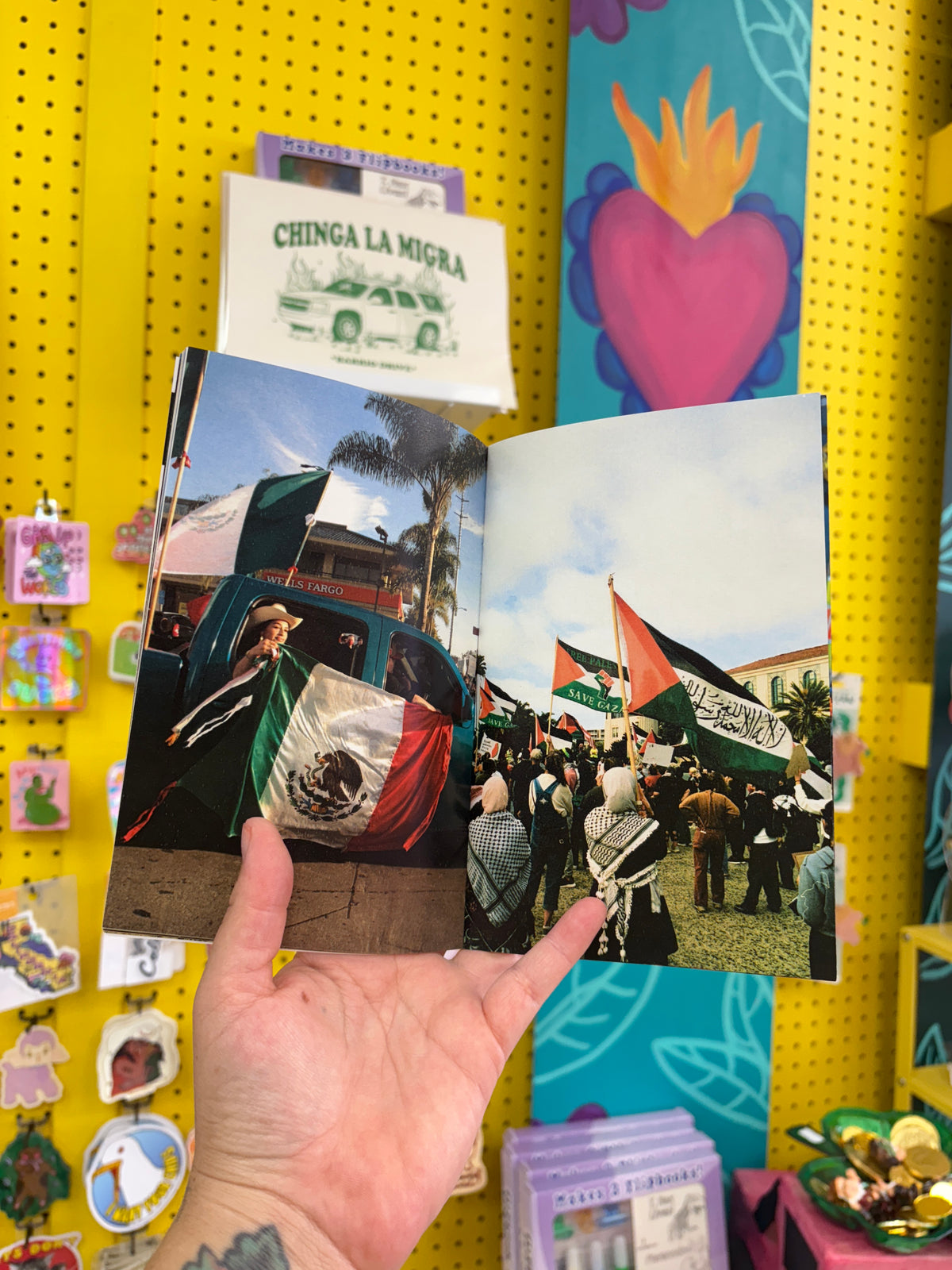 Zine - In Support of families impacted by ICE