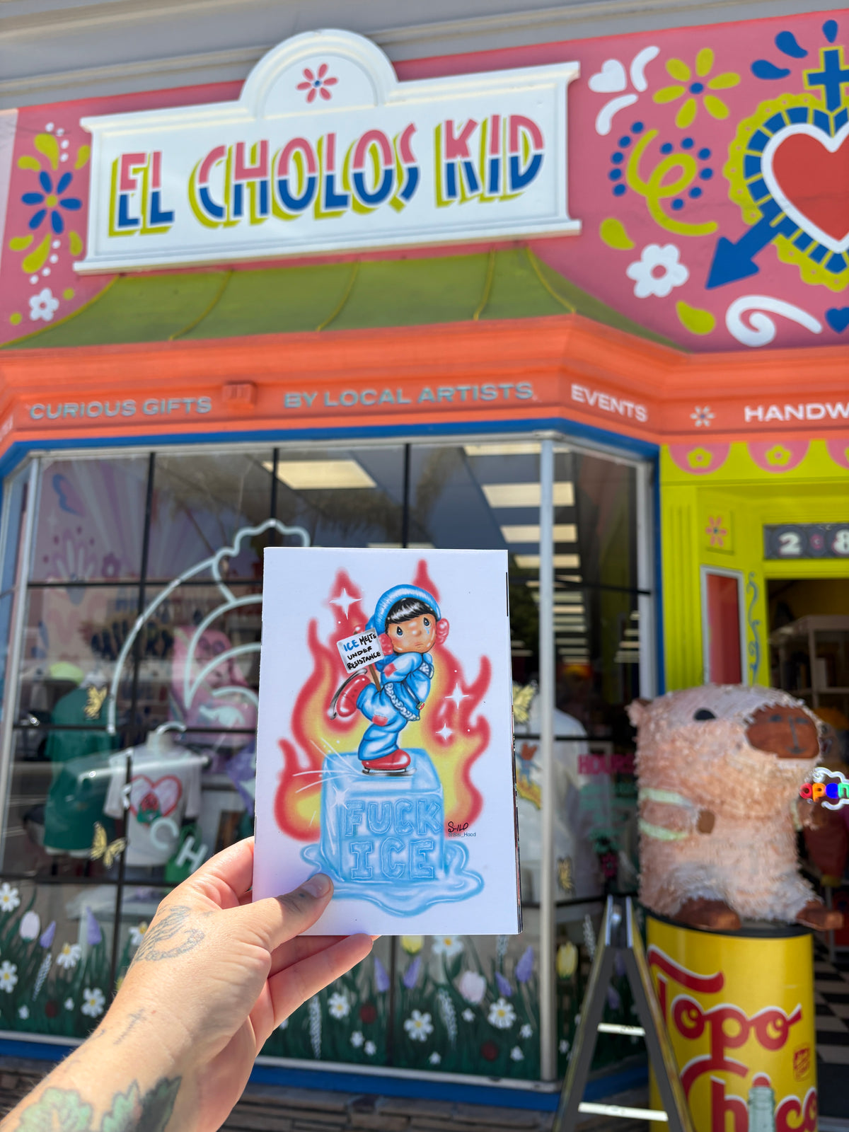 Zine - In Support of families impacted by ICE